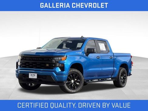 Used 2022 Chevrolet Silverado 1500 Custom RWD image 1