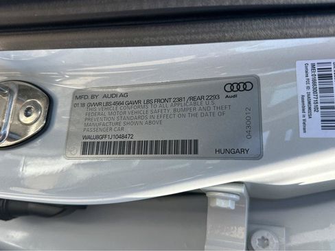 Used 2018 Audi A3 2.0T Premium Plus w/ Premium Plus Package AWD/4WD image 43