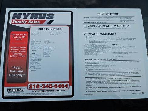 Used 2019 Ford F150 XLT AWD/4WD image 46