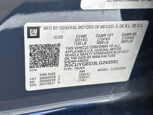 Used 2020 Chevrolet Silverado 1500 LTZ w/ LTZ Plus Package image 29