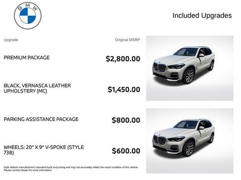 Used 2021 BMW X5 xDrive40i w/ Premium Package AWD/4WD image 3