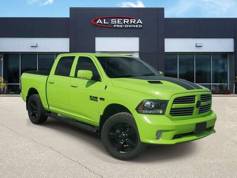 Used 2017 RAM 1500 Sport w/ Sublime Green Sport Package AWD/4WD image 1