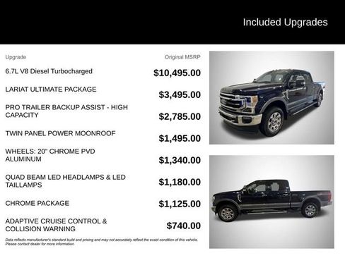 Used 2021 Ford F250 Lariat w/ Lariat Ultimate Package image 7