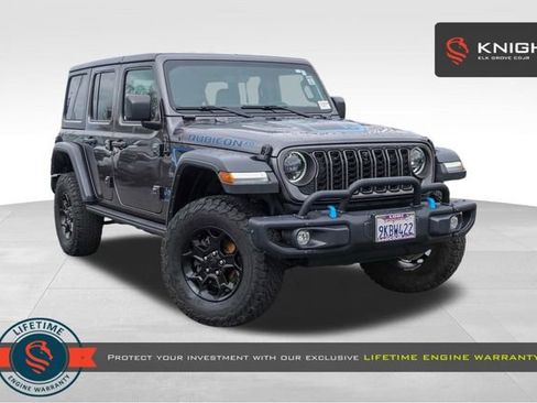 Used 2023 Jeep Wrangler Unlimited Rubicon 4xe image 1