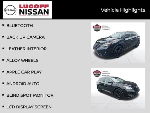 Certified 2023 Nissan Murano SV w/ SV Midnight Edition Package FWD image 3