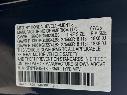 New 2026 Honda Passport TrailSport image 39