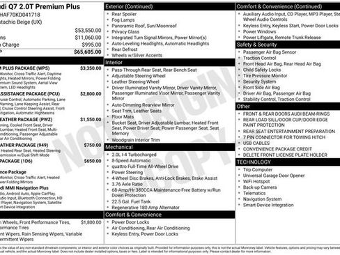 Used 2019 Audi Q7 2.0T Premium Plus w/ Premium Plus Package image 3