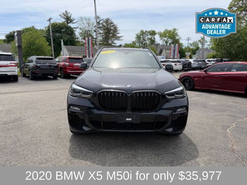 Used 2020 BMW X5 M50i w/ Premium Package AWD/4WD image 9