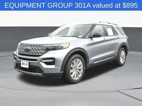 Used 2022 Ford Explorer Limited w/ Equipment Group 301A AWD/4WD image 3