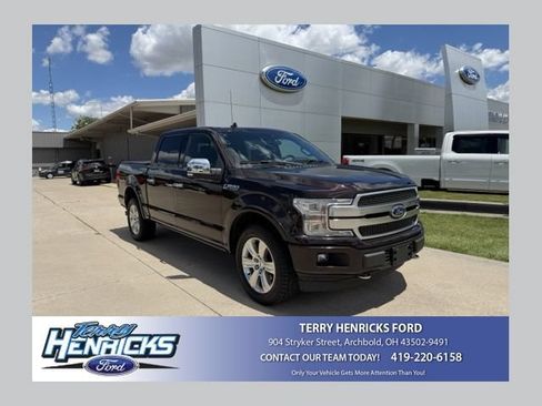 Used 2018 Ford F150 Platinum w/ Equipment Group 701A Luxury AWD/4WD image 1
