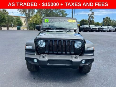 Used 2018 Jeep Wrangler Unlimited Sport S AWD/4WD image 2