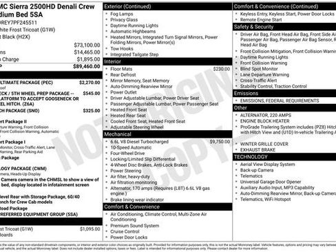 Used 2023 GMC Sierra 2500 Denali w/ Denali Ultimate Package image 7