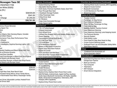 Used 2023 Volkswagen Taos SE image 10