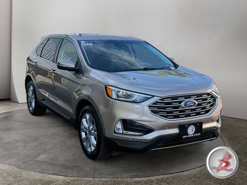 Used 2021 Ford Edge Titanium w/ Cargo Accessory Package AWD/4WD image 1