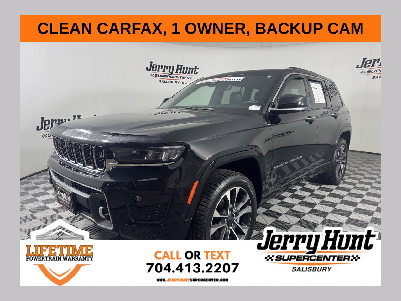 Used 2023 Jeep Grand Cherokee Overland w/ Adv Protech Group III AWD/4WD image 1