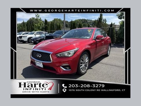 Certified 2023 INFINITI Q50 Luxe AWD/4WD image 1