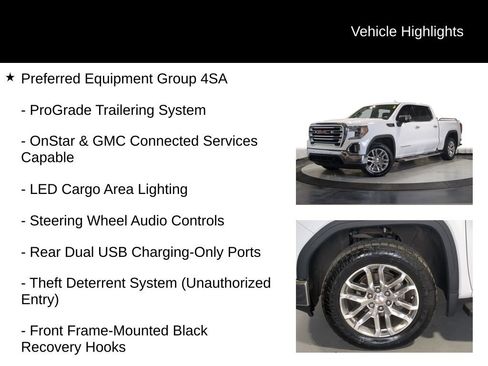 Used 2021 GMC Sierra 1500 SLT w/ SLT Premium Plus Package AWD/4WD image 25