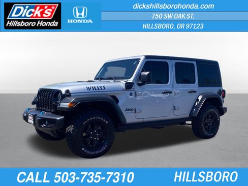 Used 2023 Jeep Wrangler Unlimited w/ Cold Weather Group AWD/4WD image 1