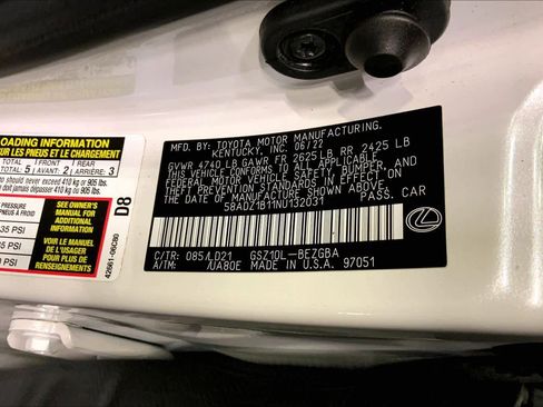 Certified 2022 Lexus ES 350 w/ Premium Package image 36