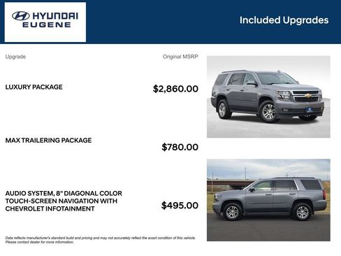 Used 2019 Chevrolet Tahoe LT w/ Luxury Package AWD/4WD image 19