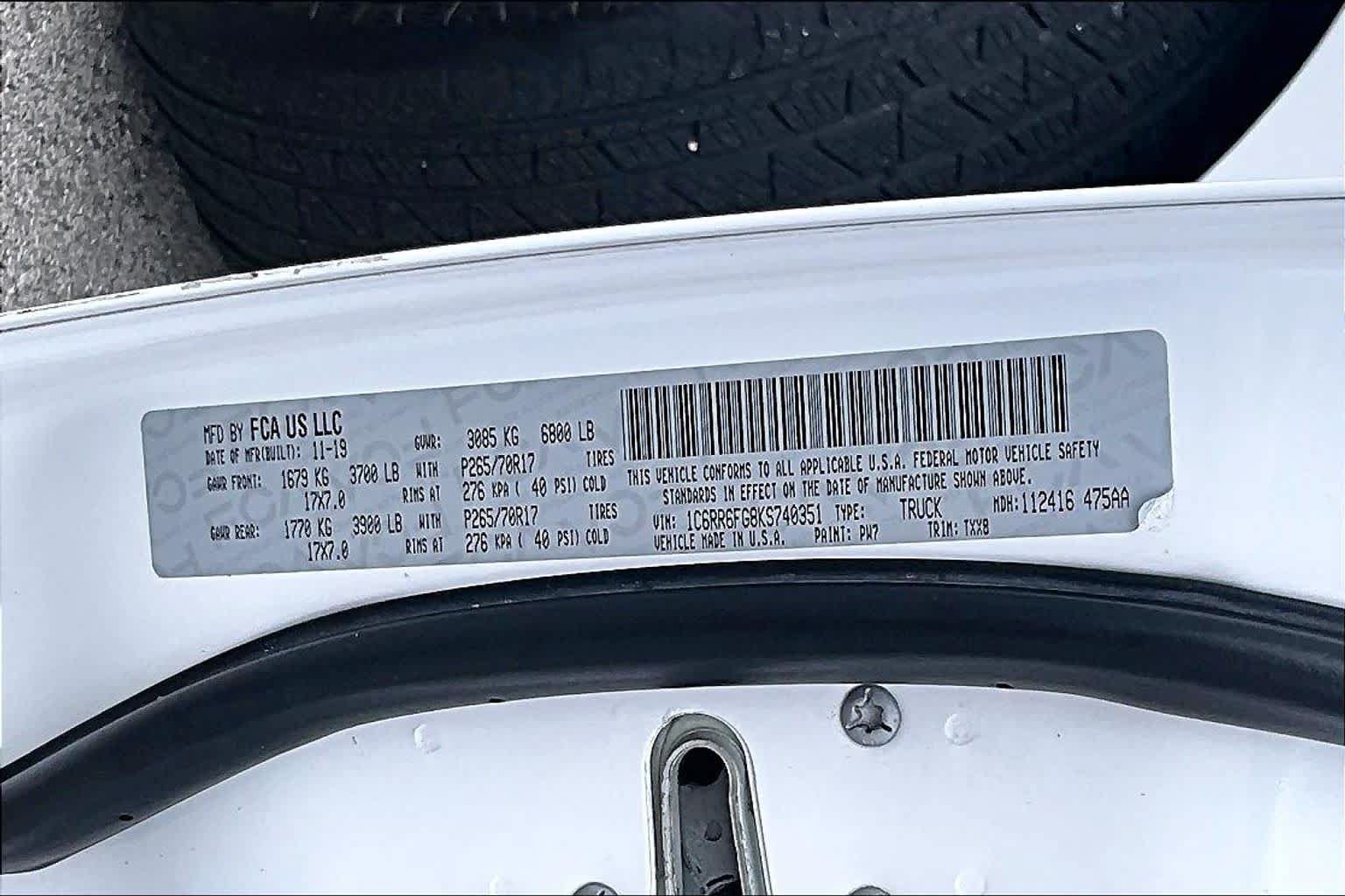 Used 2019 RAM 1500 Tradesman RWD image 34