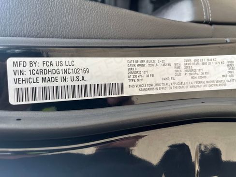 Used 2022 Dodge Durango GT w/ Trailer Tow Group IV RWD image 32