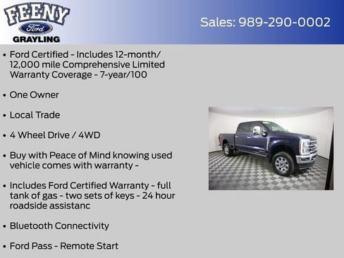 Used 2024 Ford F350 Lariat w/ Lariat Ultimate Package image 4