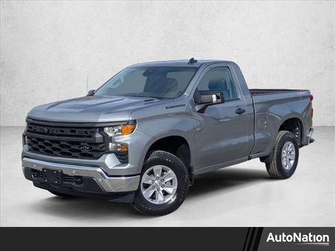 New 2026 Chevrolet Silverado 1500 W/T w/ WT Safety Package AWD/4WD image 1
