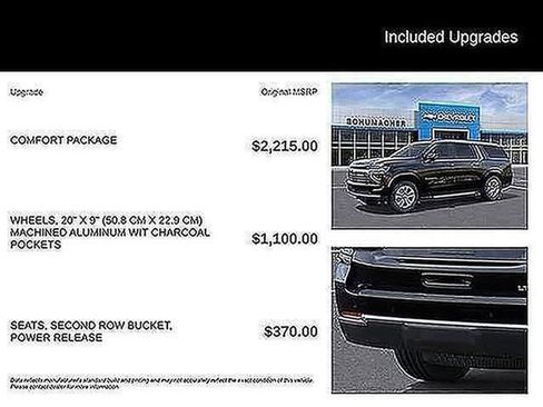New 2026 Chevrolet Suburban LT w/ Comfort Package image 17