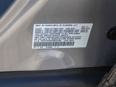 Used 2017 Honda Pilot Elite image 78