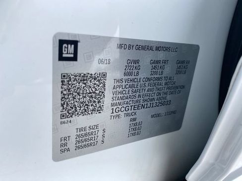 Used 2018 Chevrolet Colorado ZR2 AWD/4WD image 25