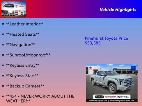 Used 2024 Toyota Tundra 1794 Edition AWD/4WD image 26
