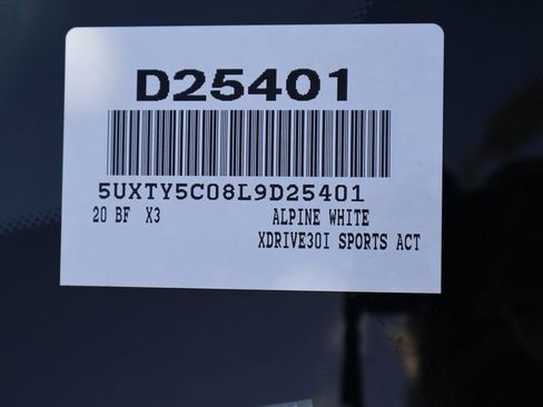 Used 2020 BMW X3 xDrive30i w/ M Sport Package 2 AWD/4WD image 6