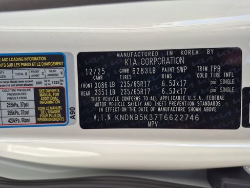 New 2026 Kia Carnival FWD image 25