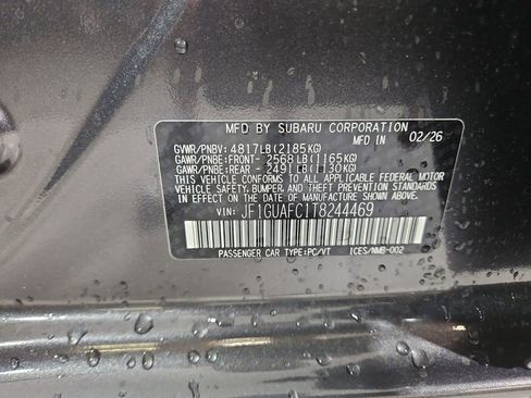 New 2026 Subaru Impreza 2.0i Sport AWD/4WD image 28