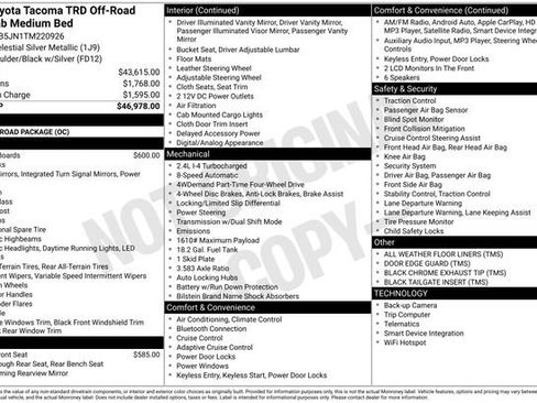 New 2026 Toyota Tacoma TRD Off-Road image 7