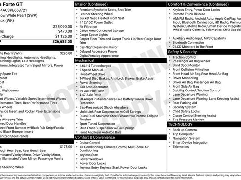 Used 2023 Kia Forte GT FWD image 3