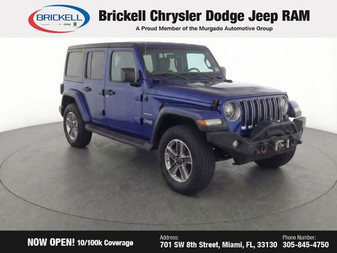 Used 2018 Jeep Wrangler Unlimited Sahara image 2