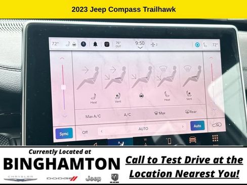 Used 2023 Jeep Compass Trailhawk w/ Trailhawk Elite Group AWD/4WD image 26