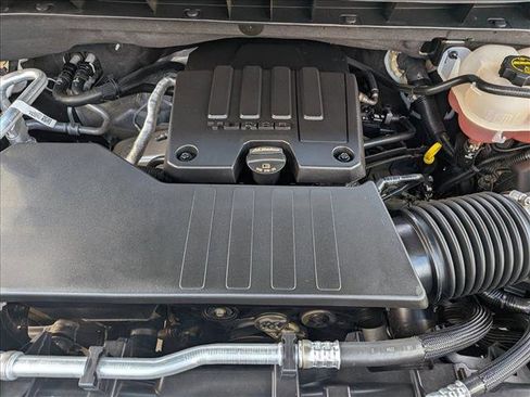 Used 2025 Chevrolet Silverado 1500 Custom Trail Boss w/ Turbomax Blackout Package AWD/4WD image 21
