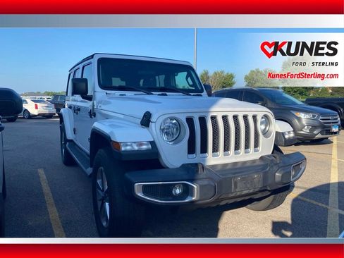 Used 2020 Jeep Wrangler Unlimited Sahara AWD/4WD image 1