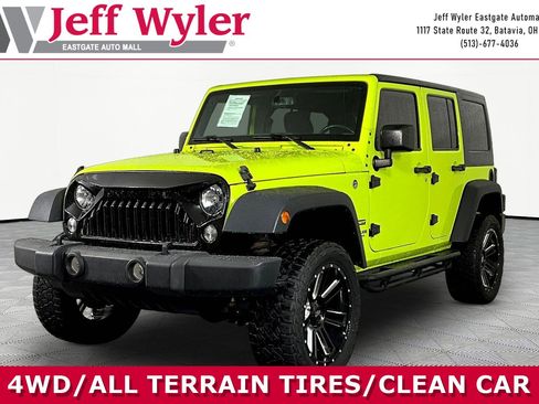 Used 2016 Jeep Wrangler Unlimited Sport w/ Quick Order Package 24S AWD/4WD image 1