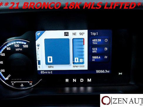 Used 2021 Ford Bronco 4-Door AWD/4WD image 21