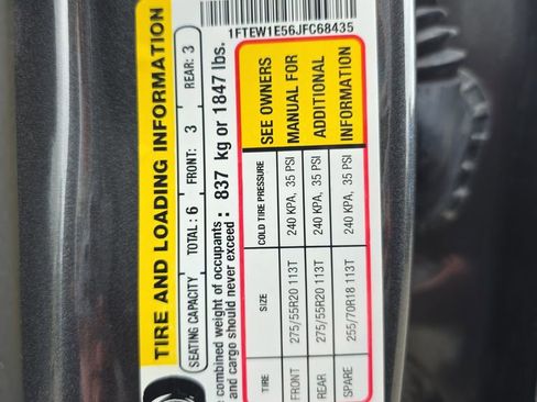 Used 2018 Ford F150 XLT w/ Equipment Group 302A Luxury AWD/4WD image 24