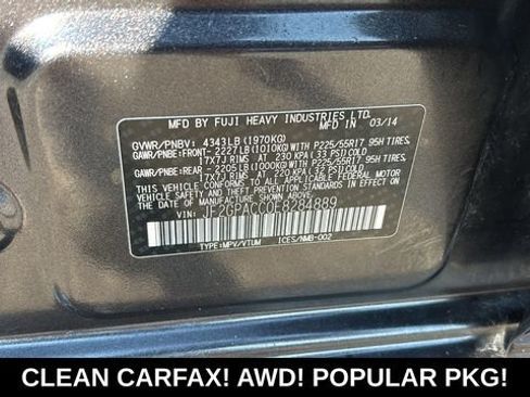 Used 2014 Subaru Crosstrek 2.0i Premium w/ Popular Package #2 AWD/4WD image 33