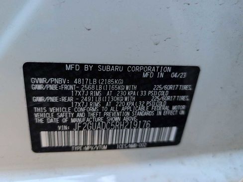 Used 2024 Subaru Crosstrek 2.0i Premium AWD/4WD image 31