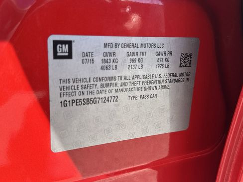 Used 2016 Chevrolet Cruze LT image 26