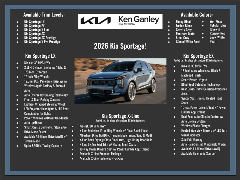 New 2026 Kia Sportage SX FWD image 28