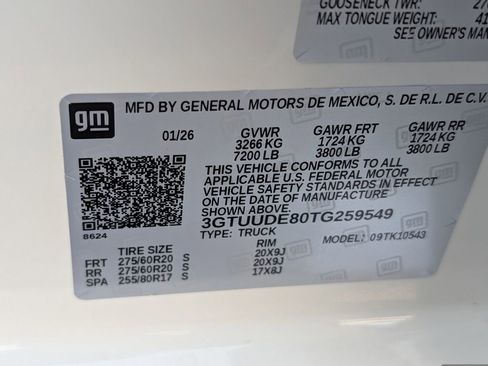 New 2026 GMC Sierra 1500 SLT image 36