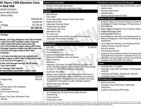 New 2026 GMC Sierra 1500 Elevation AWD/4WD image 3